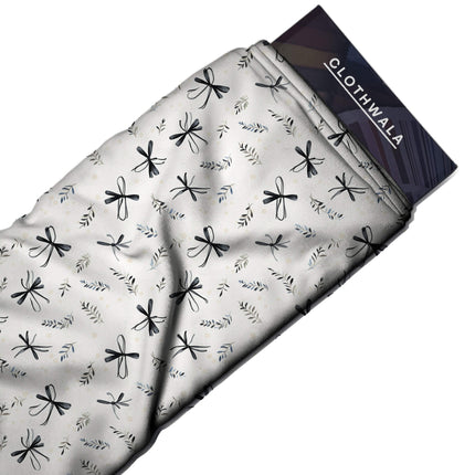 ivory cream other fabric detail — matte finish digital print closeup