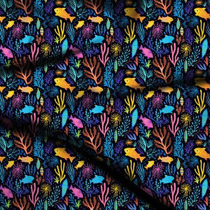 jet black other digital print fabric texture — medium scale closeup
