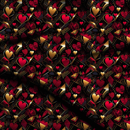 jet black other digital print fabric texture — medium scale closeup