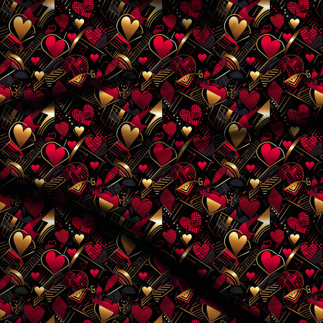 jet black other digital print fabric texture — medium scale closeup