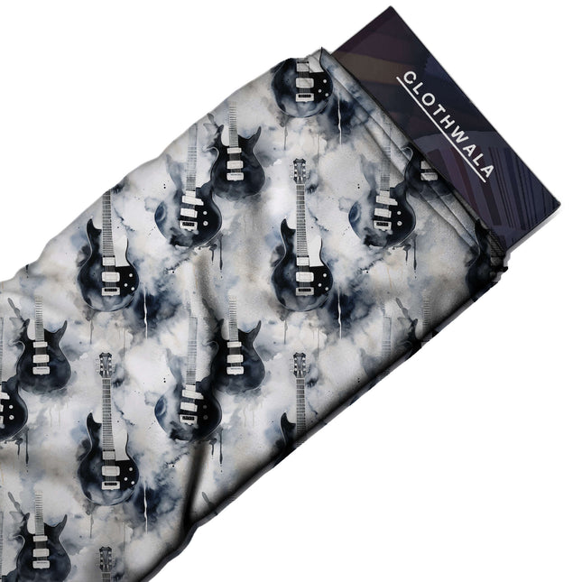 jet black other print fabric draped — jacket styling