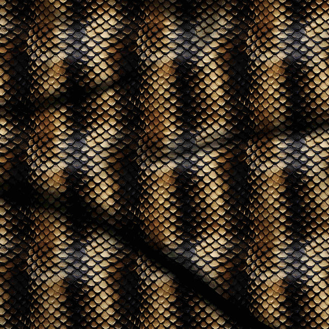 espresso brown animal digital print fabric texture — large scale closeup