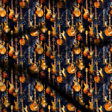 burnt sienna other fabric detail — textured finish digital print closeup
