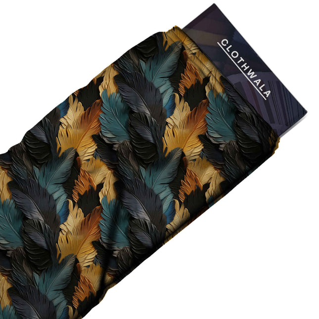 jet black animal print fabric draped — maxi dress styling