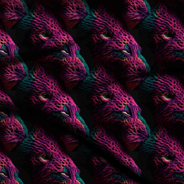 digital print fabric texture — closeup