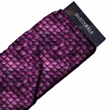 amethyst animal print fabric draped — bomber jacket styling
