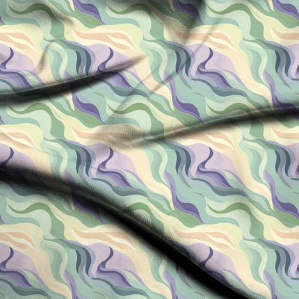 dusty lavender abstract digital print fabric texture — medium scale closeup
