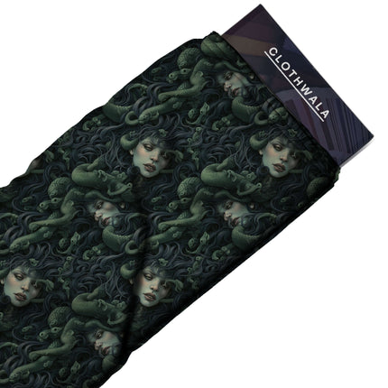 pale mint other fabric detail — matte finish digital print closeup