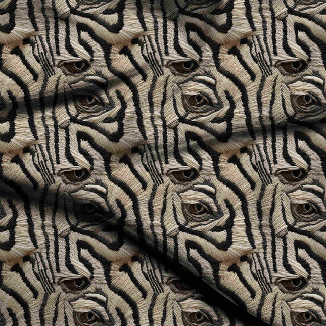 digital print fabric texture — closeup