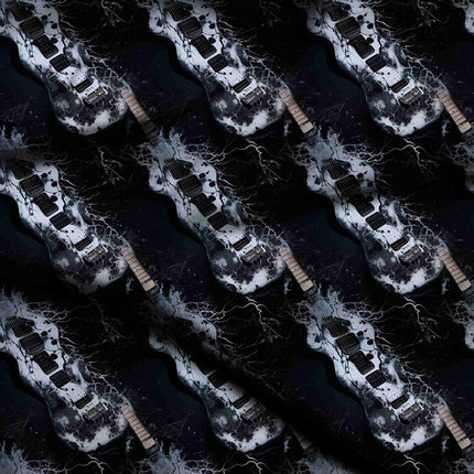 jet black other print fabric draped — shirt styling