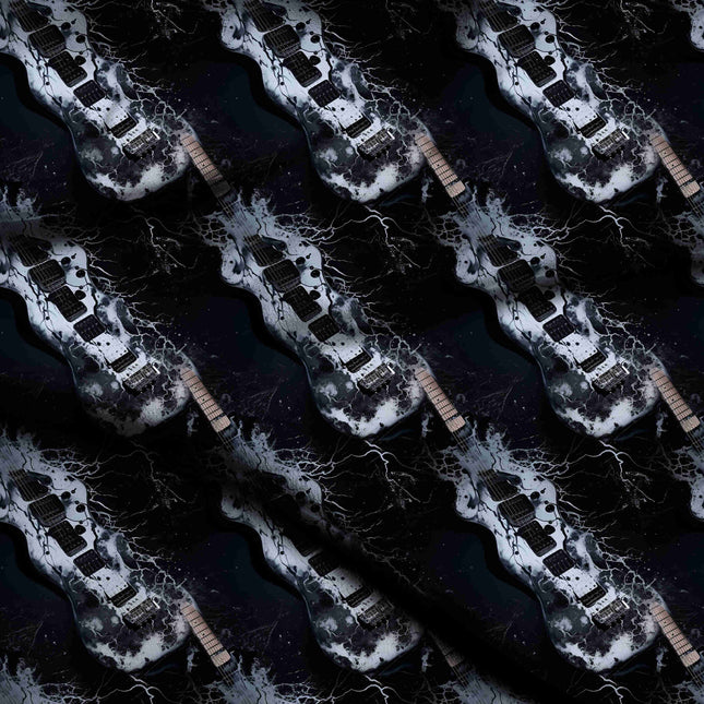 jet black other print fabric draped — shirt styling