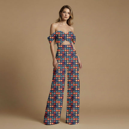 midnight blue other all-over print pattern — medium scale repeat layout