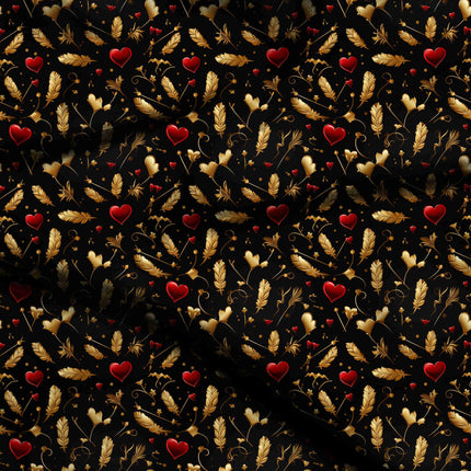jet black other digital print fabric texture — medium scale closeup