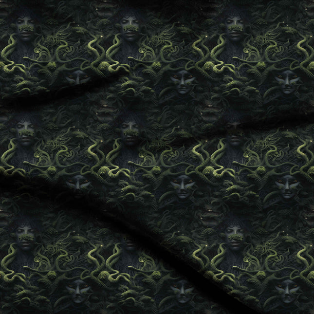 charcoal black other digital print fabric texture — large scale closeup