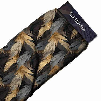 midnight black other all-over print pattern — medium scale repeat layout