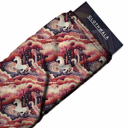 dusty rose other all-over print pattern — large scale repeat layout