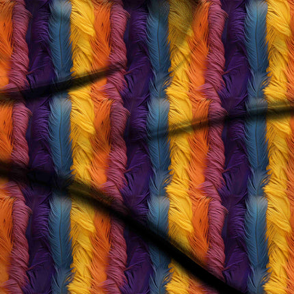aubergine other digital print fabric texture — large scale closeup