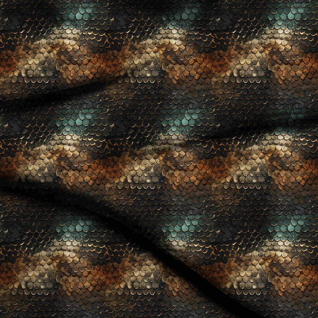 charcoal black animal digital print fabric texture — fine scale closeup