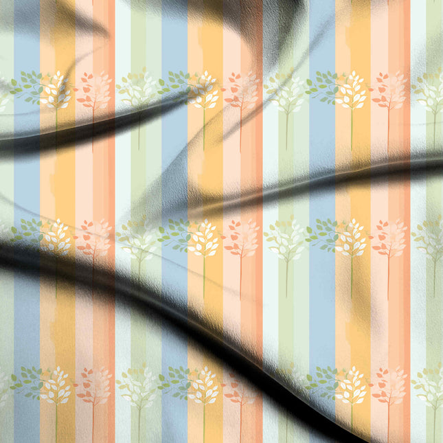 dusty rose floral digital print fabric texture — medium scale closeup