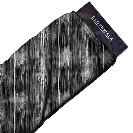 jet black other all-over print pattern — medium scale repeat layout