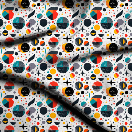 digital print fabric texture — closeup