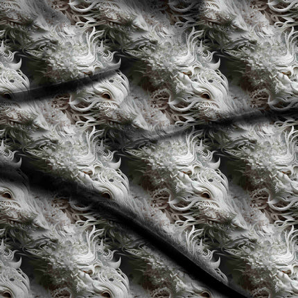 alabaster white other digital print fabric texture — large scale closeup