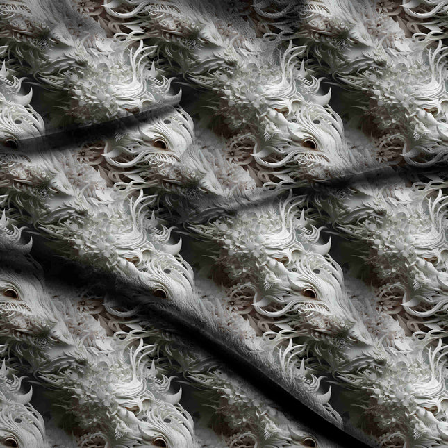 alabaster white other digital print fabric texture — large scale closeup