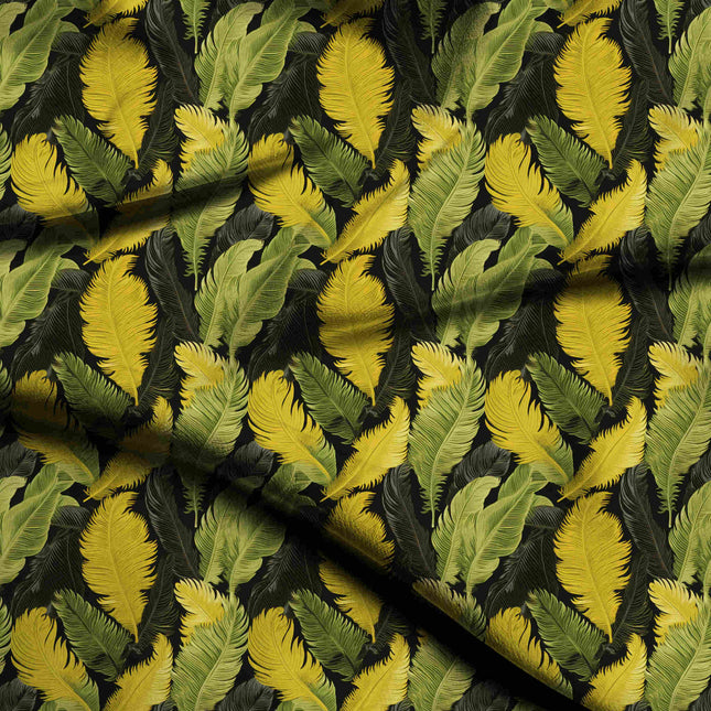 Lime Green Floral Digital Print Fabric | Maxi | Luxe Resort Wear | Heritage Silk Prints - 1917