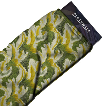 moss green other all-over print pattern — medium scale repeat layout