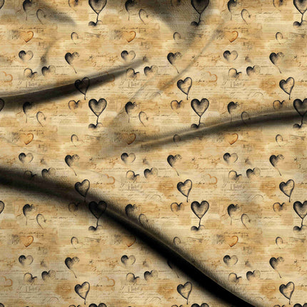 parchment beige other digital print fabric texture — medium scale closeup