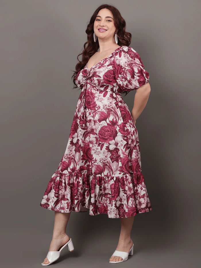 Dress made with Clothwala fabric by POOJA