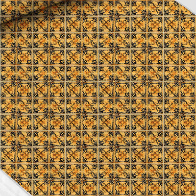 Baroque print fabric