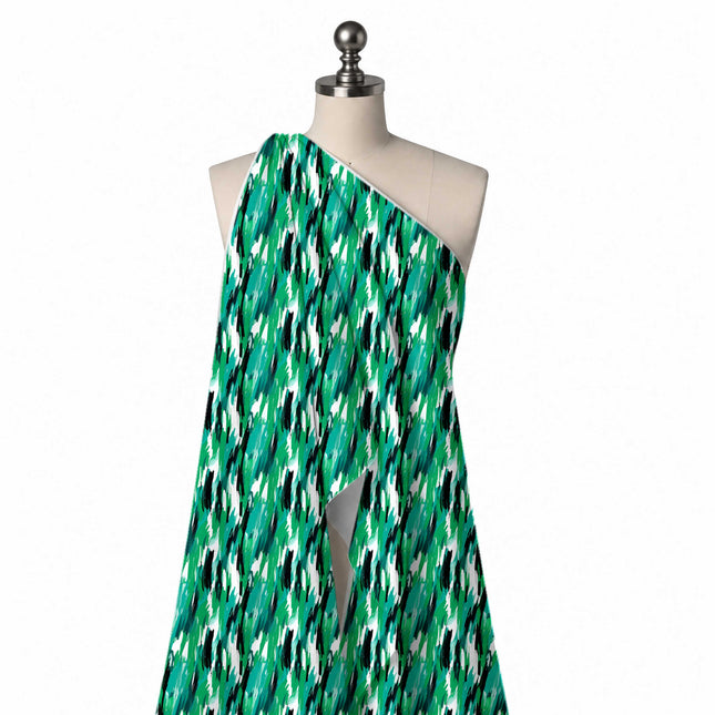 Draped on a mannequin: dense all-over layout of small to medium slanted brush dashes in, design Design No_3953, Clothwala