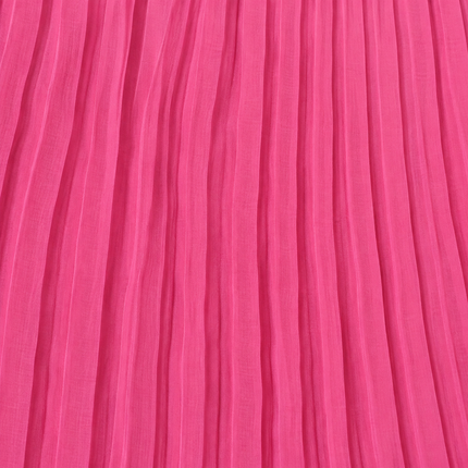Hot Pink Solid Poly Japanese Satin Fabric — design 1175KC3-PBSRSM/DS-164, Clothwala
