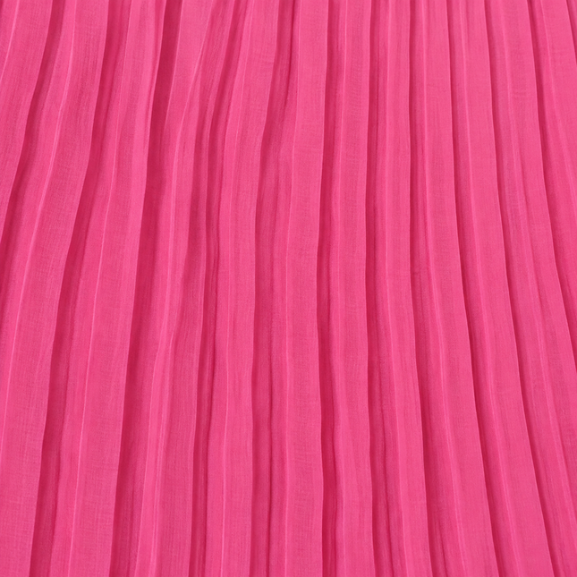Hot Pink Solid Poly Japanese Satin Fabric — design 1175KC3-PBSRSM/DS-164, Clothwala