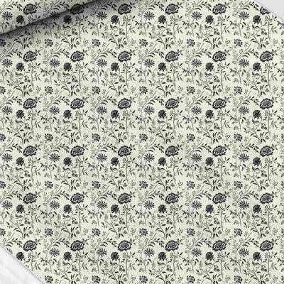 Vintage floral print fabric