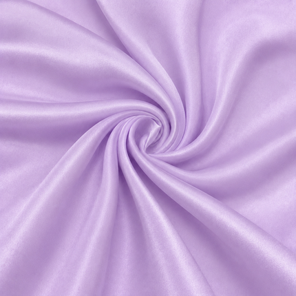 Lavender Solid Poly Japanese Satin Fabric — design 428FS3-RSSC/DS-246, Clothwala