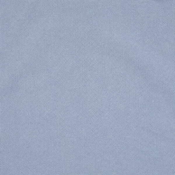 Light Blue Solid Poly Interlock Fabric