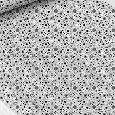 Polka dot print fabric