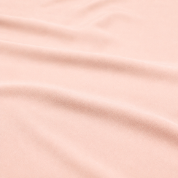 Light Pink & N/A Solid Poly Interlock Fabric