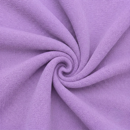 Light Purple Solid MOSS CREPE Fabric — design DS-56, Clothwala