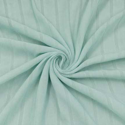 Mint Green Solid Poly Crepe Fabric — design 500SC-SBGP/DS-555, Clothwala