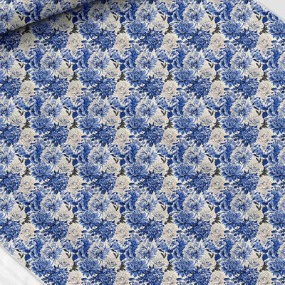 Vintage floral print fabric