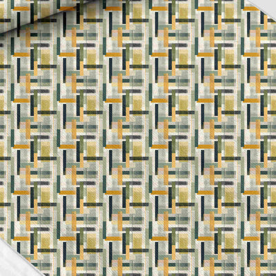 Geometric print fabric