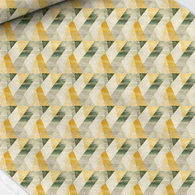 Geometric print fabric