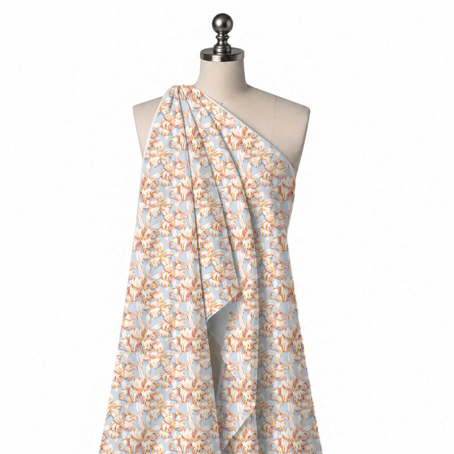 Draped on a mannequin: dense large-scale layout of multi-loop ribbon rosette bows in, design Design No_4885, Clothwala
