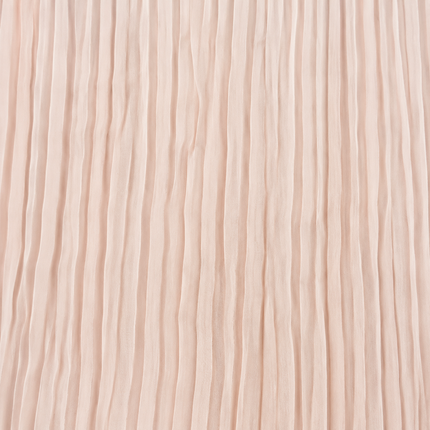 Pale Peach Solid Poly Japanese Satin Fabric — design 449SC-ABDT/DS-163, Clothwala