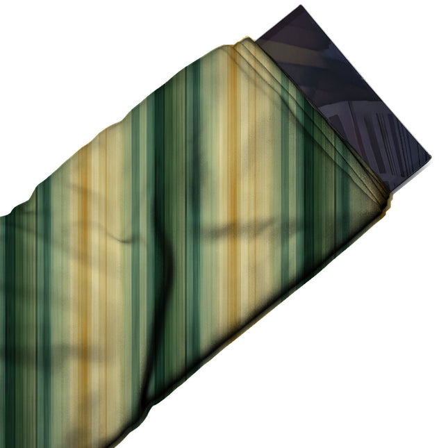 Flat fabric swatch: vertical ombre stripes with smooth blended edges, design Design No_3928, Clothwala