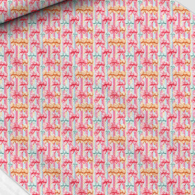 Stripes print fabric