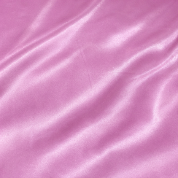 Pink Solid Poly Japanese Satin Fabric